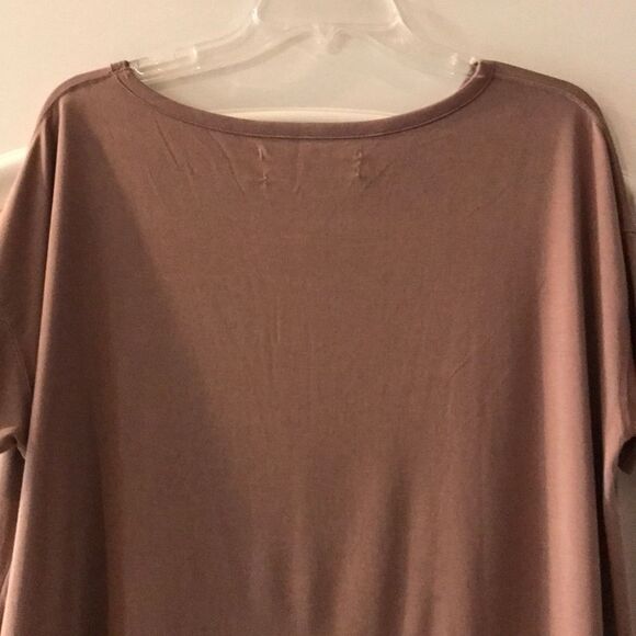 Silence + Noise rise brown oversized tee, XS, new - Picture 4 of 5